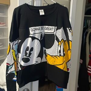 Women’s Disney crew neck sweater